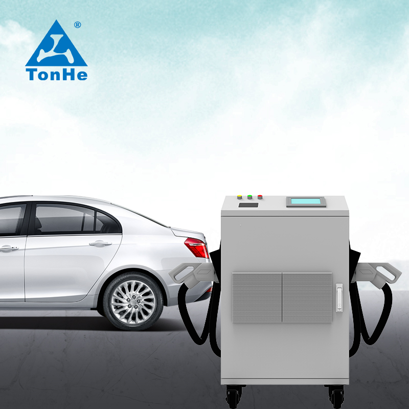 200A 125A 250A CCS Chademo Gbt Connector DC Portable EV Charger Mobile Electric Car Charging Station Solution