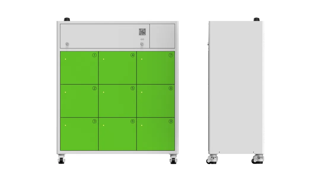 9-Compartment Cabinet