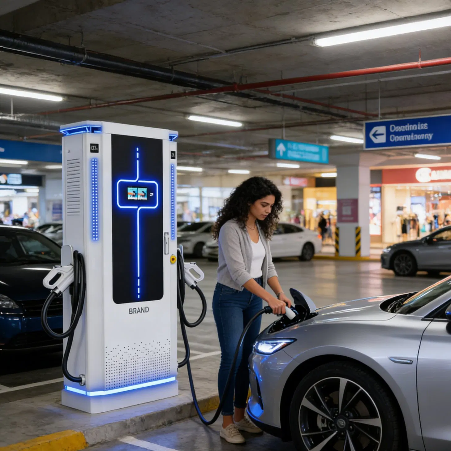 Professional EV Charger Ocpp CE Approved 40kw 60kw 80kw 120kw 160kw 200kw 240kw EV Charging Station