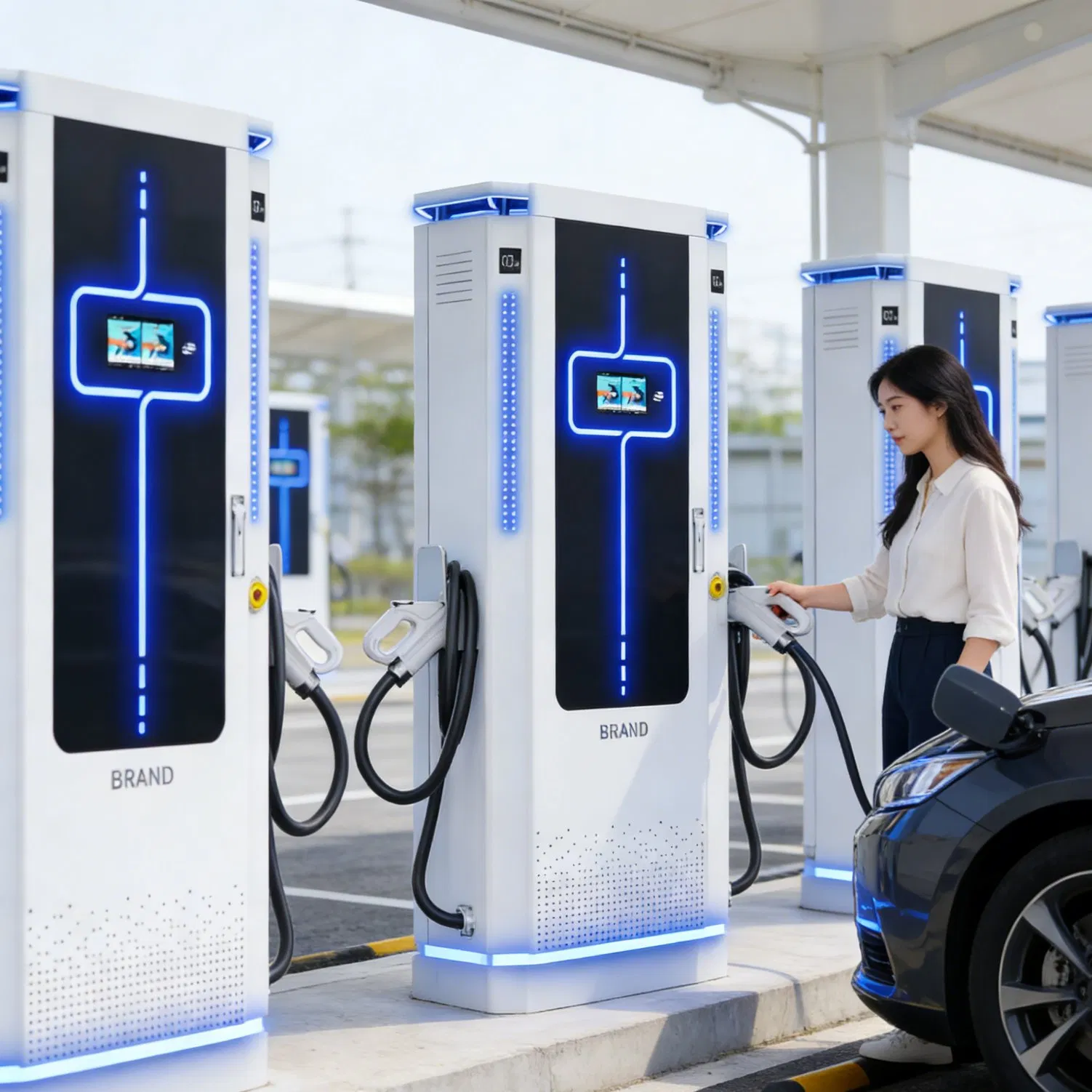 Reliable EV Charger with Ocpp CE Compliance 280kw 320kw 360kw 400kw 440kw 500kw 600kw EV Charging Station