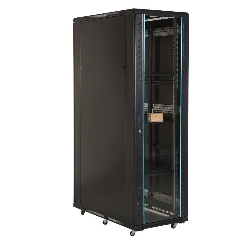2m 42U 1.6m 32U 1.2m 22U 1m 18U Network Cabinet Switch Cabling Server Rack with Monitoring in Stock