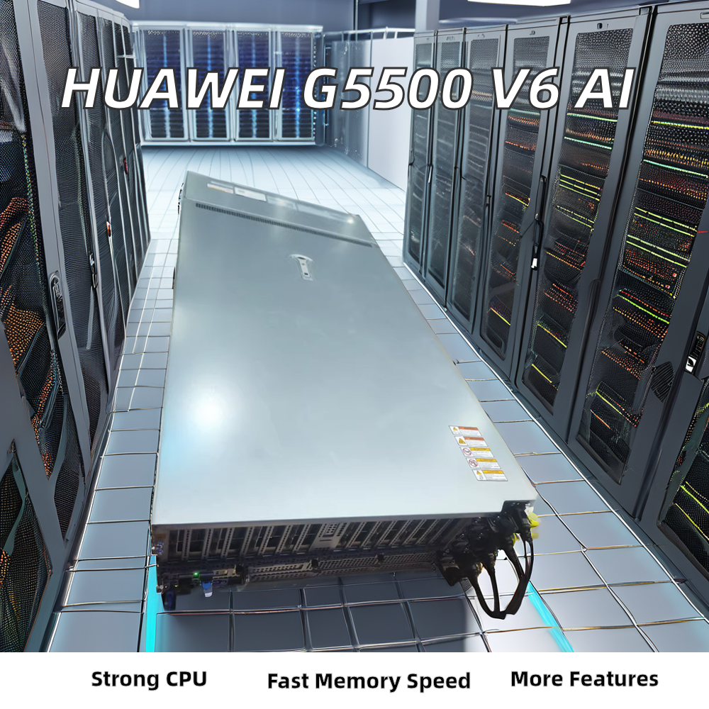 Wholesale Huaweis Xfusion G5500 V6 Ai Server 4U Reasoning Training Gpu Rack Server Compatible With GPU From Various Brands