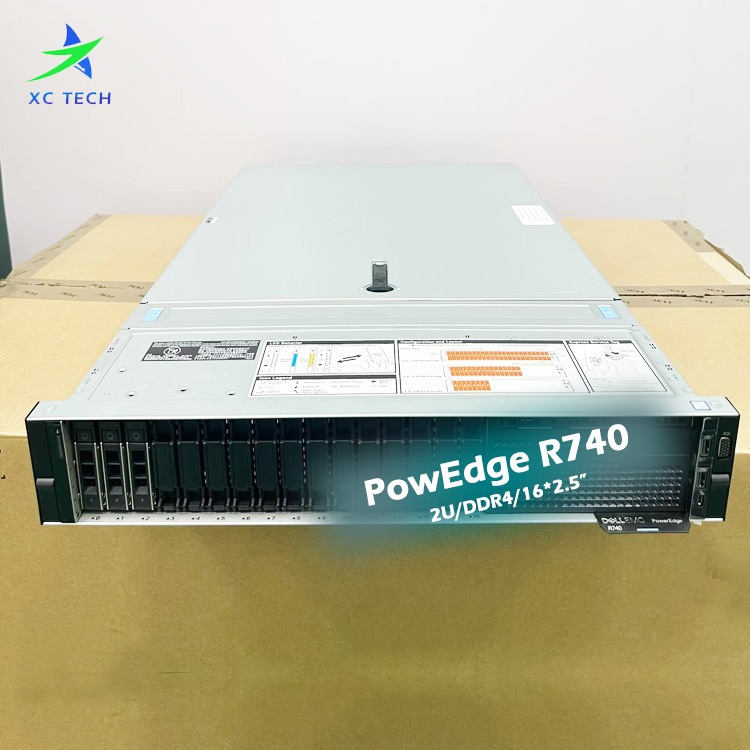Low-Price Dells EMC PowerEdge R740 R740XD 2U Cloud Rack Server with Intel Xeon Gold Processor/1.92T SSD/750W Power