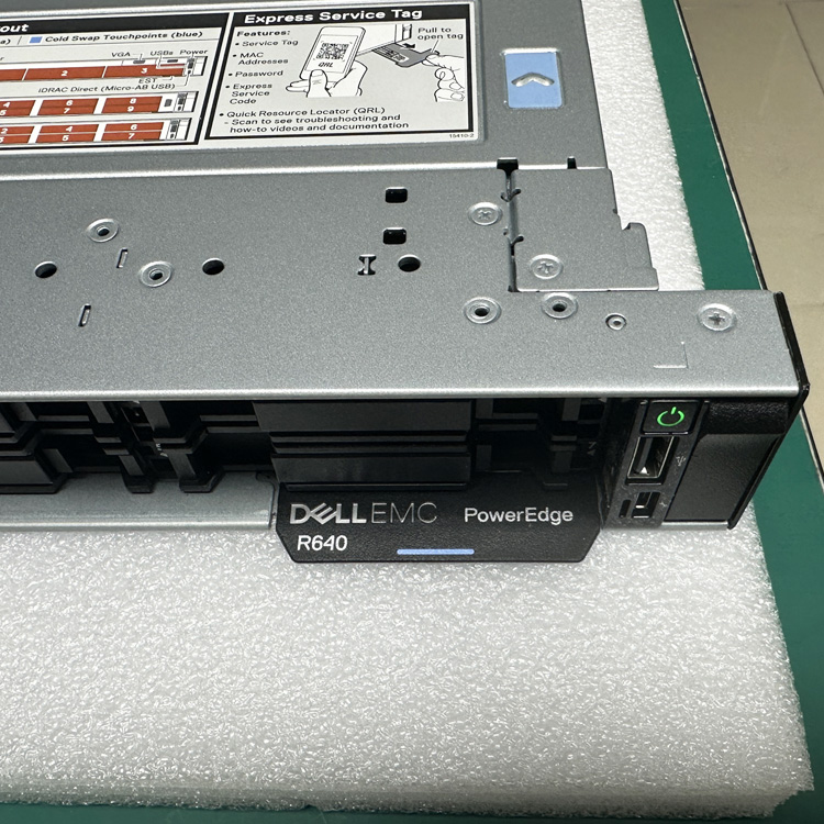 Original Cheap Xeon Processor DDR4 Server Dells EMC PowerEdge R640 1U Rack Server with 3204/3206R/4208/4209T CPU