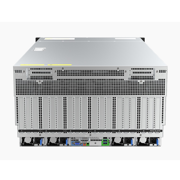 Popular AMD EPYC DDR5 8 GPU Artificial Intelligence Server 3090 4090 6U Deepseek Server for AI 3-Year Warranty