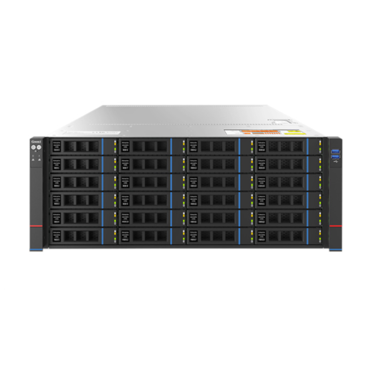 Customize Popular 4U 4090 AMD EPYC Processor Artificial Intelligence Serverr AI Computing 5 Gpu Virtualization Server Rack