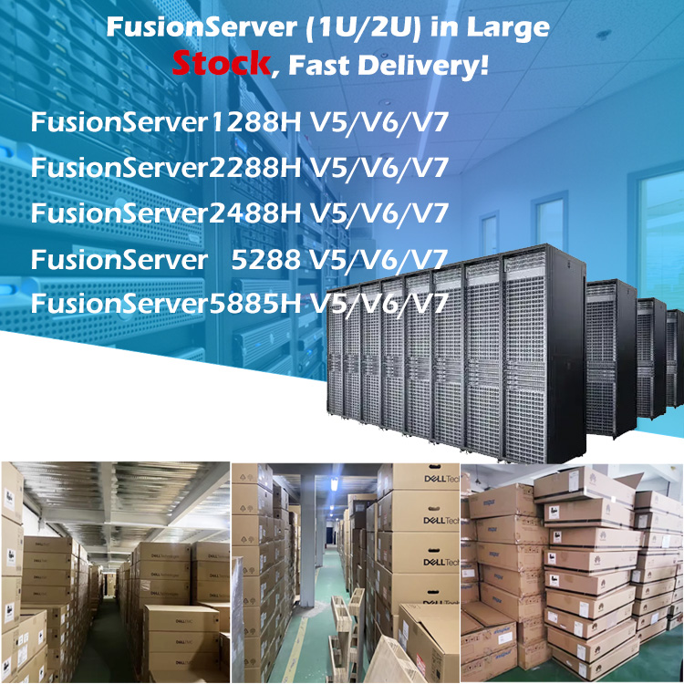 Cheap XFUSION Xfusion FusionServer 2288H V5/V6/V7 2U Rack Server Intel Xeon Processors Stock 3 Years Warranty