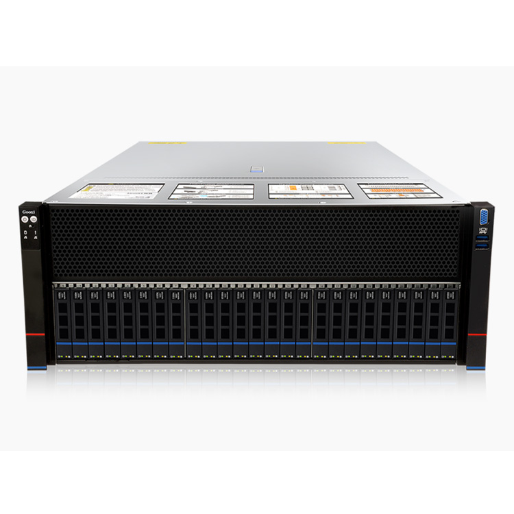 Chinese Made Artificial Intelligence 4090 GPU Server 4U Deepseek AMD Processor 10 GPU Rack Ai Server with Multiple Gpu