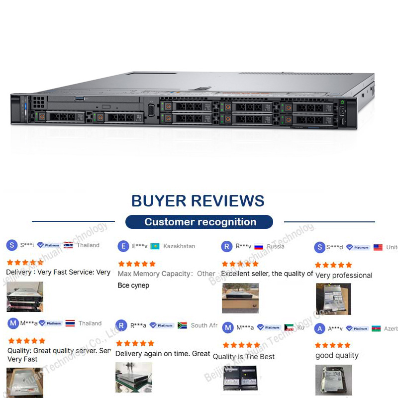 Original Cheap Dells Poweredge R640 Intel X86 Xeon Processor Deepseek Storage Server Computer 1U EMC Rack Server Price