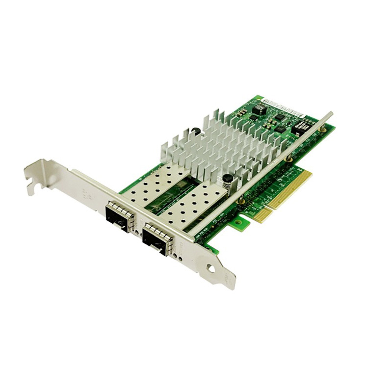 Intel 2/4 Port X520 Series X520-DA1 X520-DA2 X520-SR2 PCIE 10/25/100Gb Internal Server Network Adapter Card for All Brands PCIe