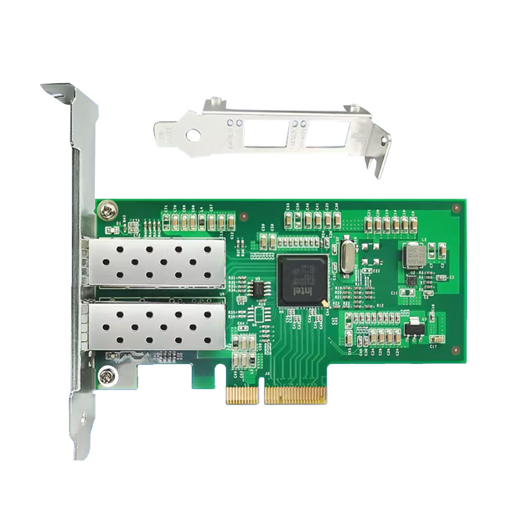 Cheap Server Adapter Intel 2/4 Port I350 T2 T4 F2 X520 X710 XXV710 E810 PCI 1/10/100Mb Network Card 3-Year Warranty Ter Brand