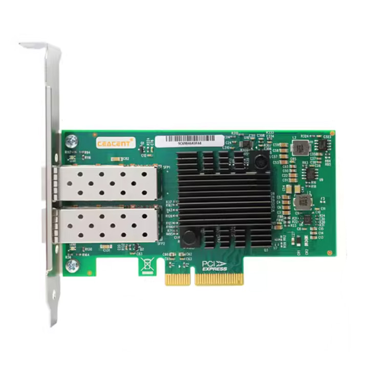 Cheap Server Adapter Intel 2/4 Port I350 T2 T4 F2 X520 X710 XXV710 E810 PCI 1/10/100Mb Network Card 3-Year Warranty Ter Brand