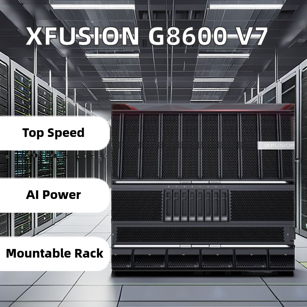 Original Huaweis Xfusion G8600 V7 Gpu Server Intel Xeon 8U Deepseek Computer AI Gpu FusionServer G8600 V7 Rack Server