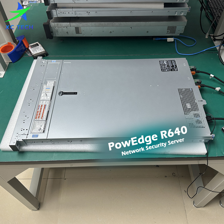 Best-selling Dells EMC PowerEdge R640 Big Data 1U Rack Server with Intel Xeon Platinum CPU/128G RAM/960G SSD