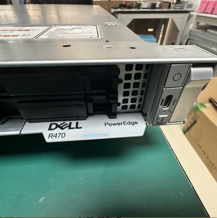 Original Dells EMC PowerEdge R470 Data Services Virtualization DeepSeek Server Rack with 1U 1-Socket 10sff 10*2.5" Inch Chassis