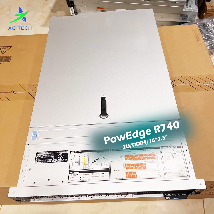 Best-Selling Dells EMC PowerEdge R740 R740XD Universal Virtualization 2U Rack Server with Intel Xeon Bronze Processor/16G RAM