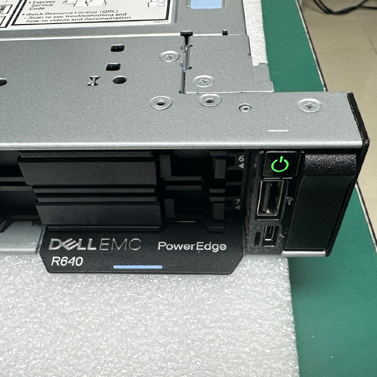 Best-selling Intel Xeon Processors D Ell R640 Server 1U 2-Socket 2.5"/3.5" 8/10sff Chassis Dells EMC PowerEdge R640 Rack Server