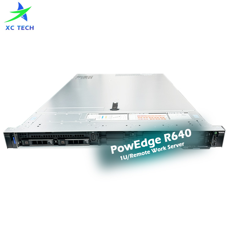 Brand New/Used/Refurbished Dells EMC PowerEdge R640 1U Rack Server with Intel Xeon Platinum Processor/32G RAM/6T HDD