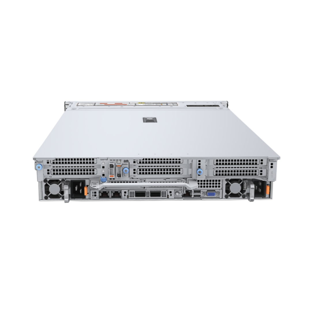 DE LL PowerEdge R7615 R7625 AMD 9274F 64GB DDR5 4800 960GB 5720 1GbE High Performance Server