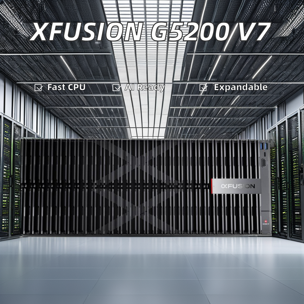 Wholesale Huaweis Xfusion G5200 V7 Server Intel Xeon DDR5 4U Deepseek Ai Gpu Rack Fusion Server G5200 V7 Server Price