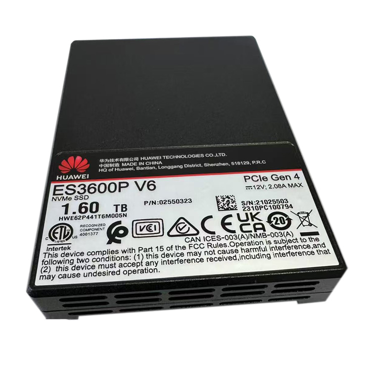 Wholesale Cheap for Huawei ES3600P V6 Internal SSD Solid State Drive 1.6T NVME U.2 PCIe GEN4 for Server Applications