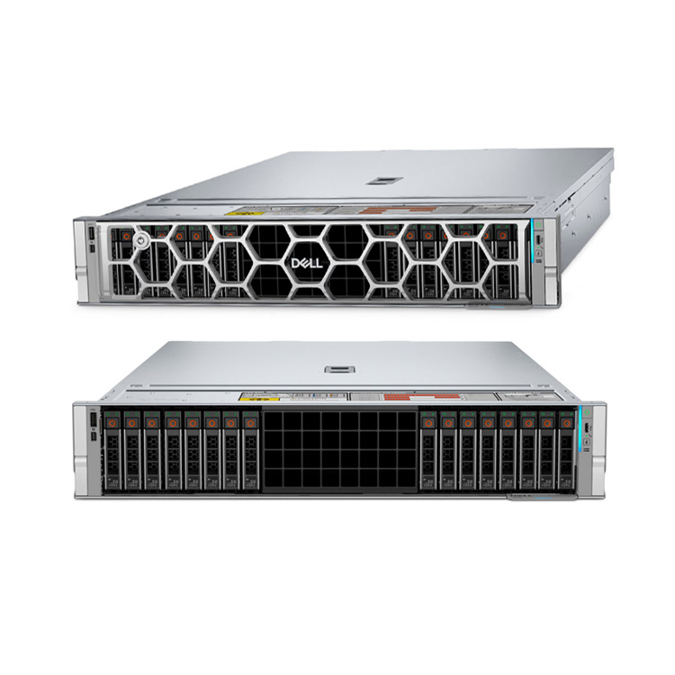 Wholesale New Dells PowerEdge R770 2U DDR5 Artificial Intelligence Ai Rack Server With Two Intel Xeon 6 P-core Processor