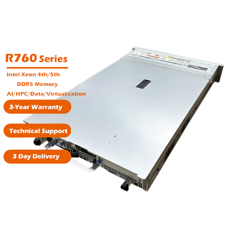 High Performance Intel X86 Xeon Processor DDR5 2U Rack Server for Dell EMC PowerEdge R760 R760XS R760XA R760XD2 Consumer