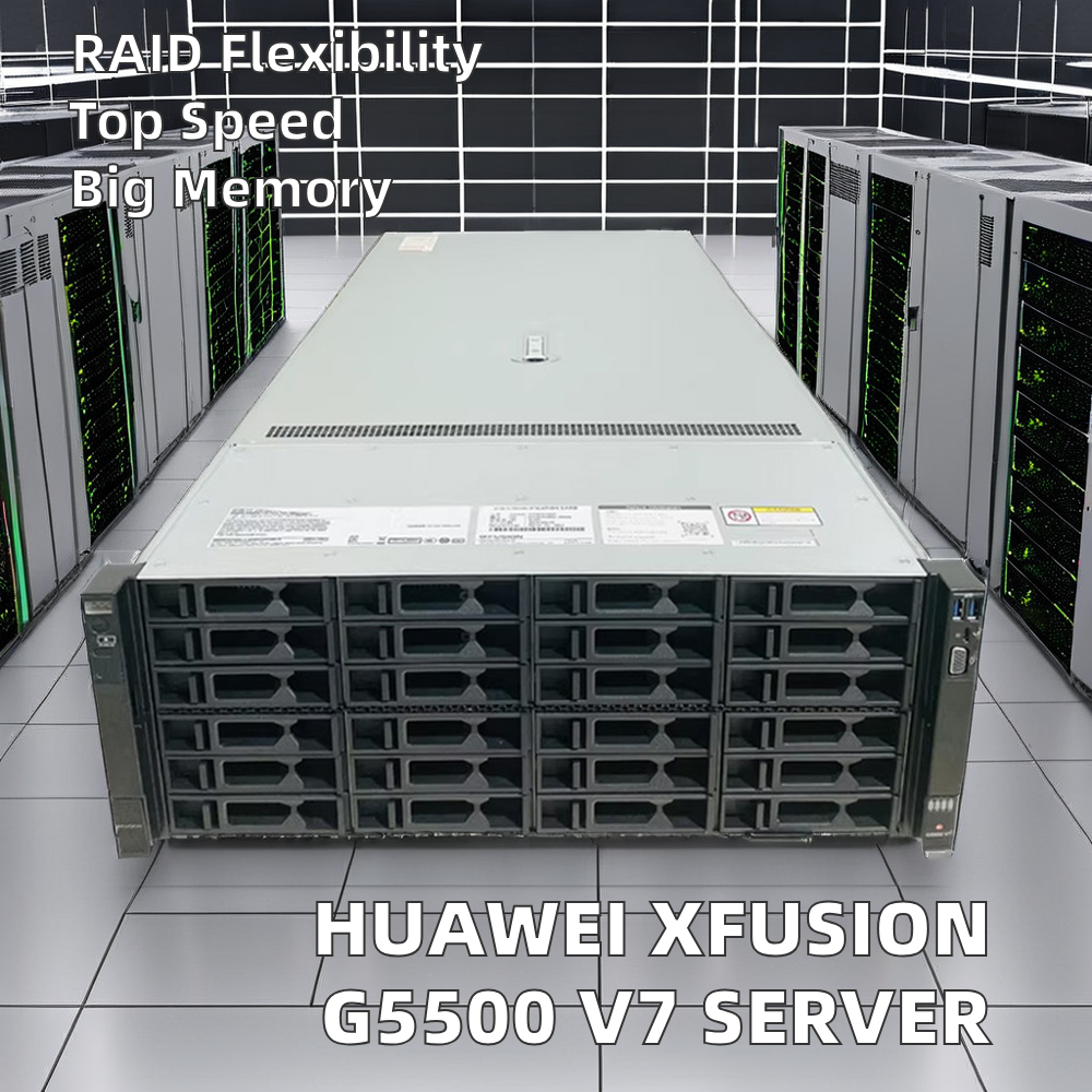 Wholesale Huaweis Xfusion G5500 V7 Gpu Server Intel Xeon 4U Deepseek Computer Ai Reasoning Training HPC Gpu Rack Server