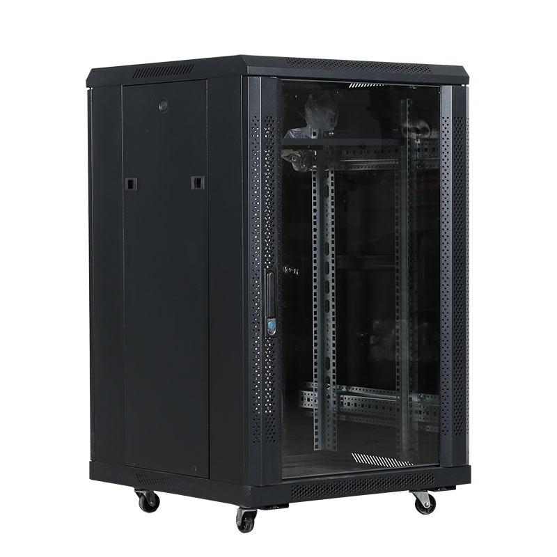 2m 42U 1.6m 32U 1.2m 22U 1m 18U Network Cabinet Switch Cabling Server Rack with Monitoring in Stock