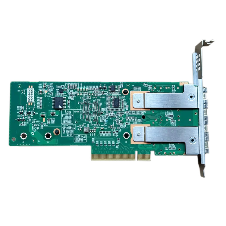 Intel Ethernet Network Adapter Internal Wired 2/4 Port X710 X710-da2 X710-T2L X710-da4 10/25Gb PCI Network Card for Server