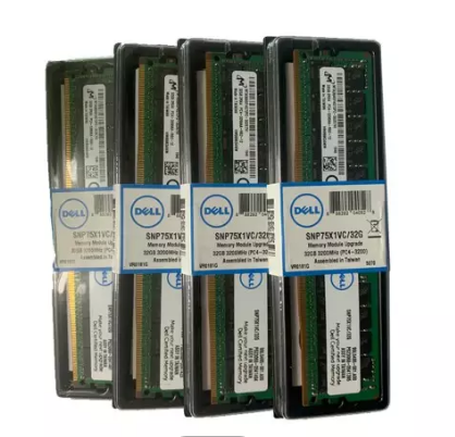 Hot for Dell New 32GB 3200MHz DDR4 RDIMM Server Memory 32G DDR4 3200mhz ECC for 3buyer Used Stock Product