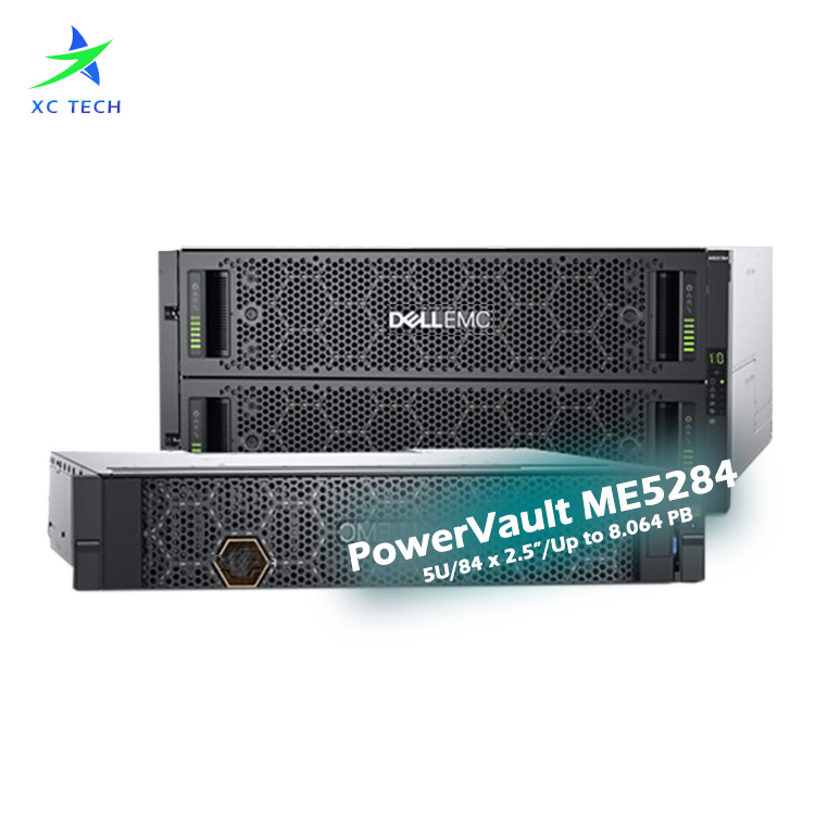D Ell EMC PowerVault ME5012 ME5024 ME5084 ME5212 ME5225 ME5284 2U/5U SAS Network Storage Rack Server with 3-Year Warranty