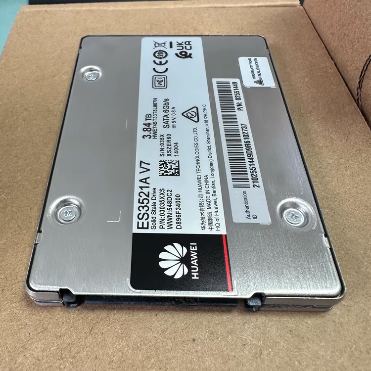 XFusion Internal Server ES3521A V7 Series 2.5" SATA SSD 480GB/960GB/1.92T/3.68TB 6Gb/s Read Speed 700-800MB/s 512MB Cache 3-Year