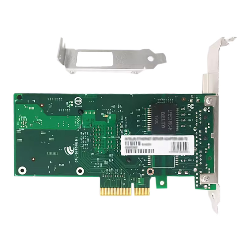 Wholesale Internal Server Parts Intel Ethernet I350-T2 2-Port 1000Mbps Wired PCI-E Server Network Interface Adapter Card Stock