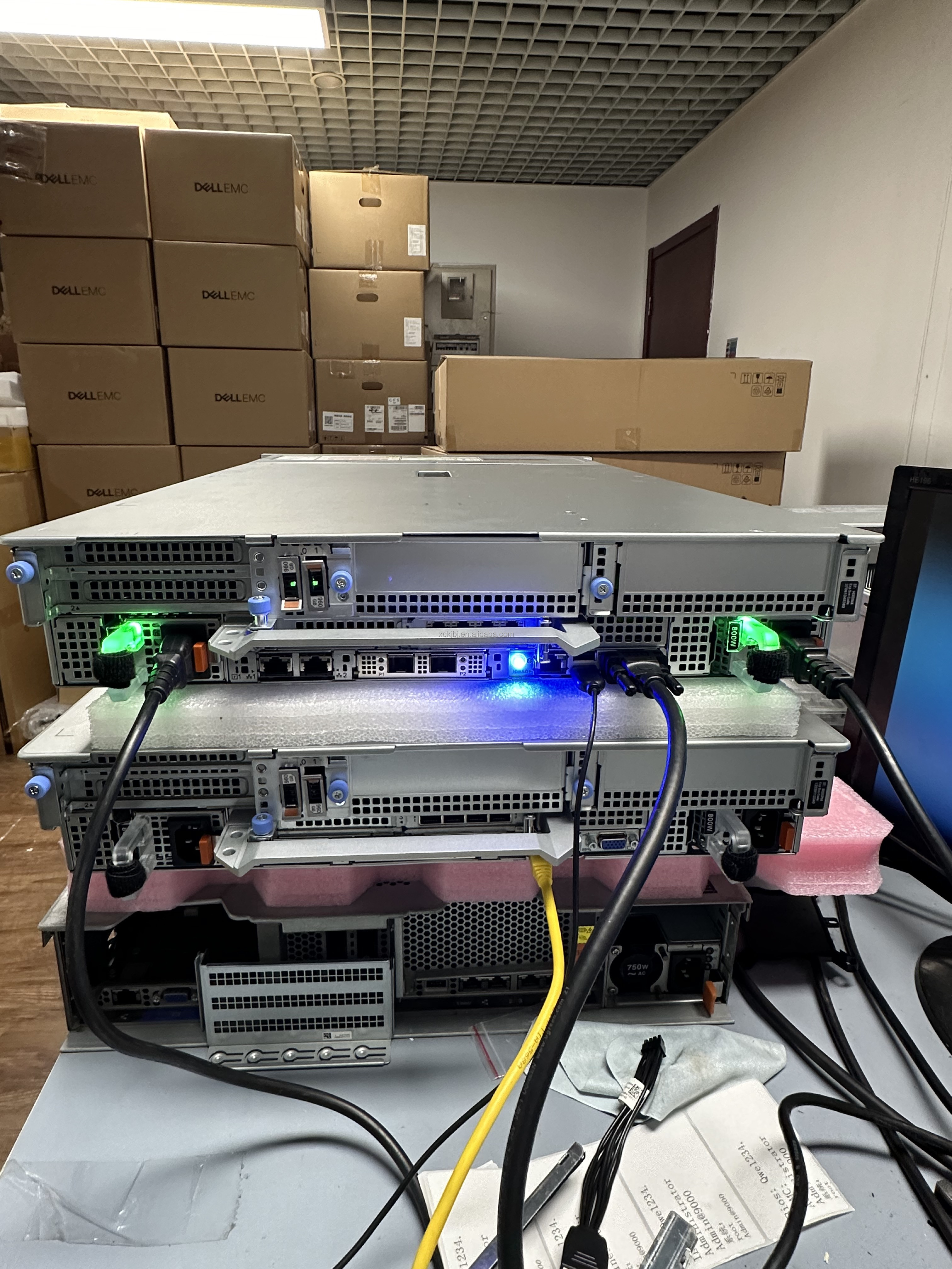 Original Dells PowerEdge 2u X86 Intel Cpu Server R740 R740XD R750 R750XS R760 R760XS R760XD R760XA Gpu Ai Storage Rack Server
