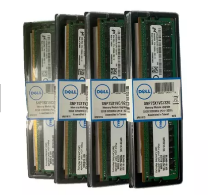 Hot New for PowerEdge R750 2U Rack Server 32GB DDR4 RDIMM 3200MHz ECC Memory Used Stock