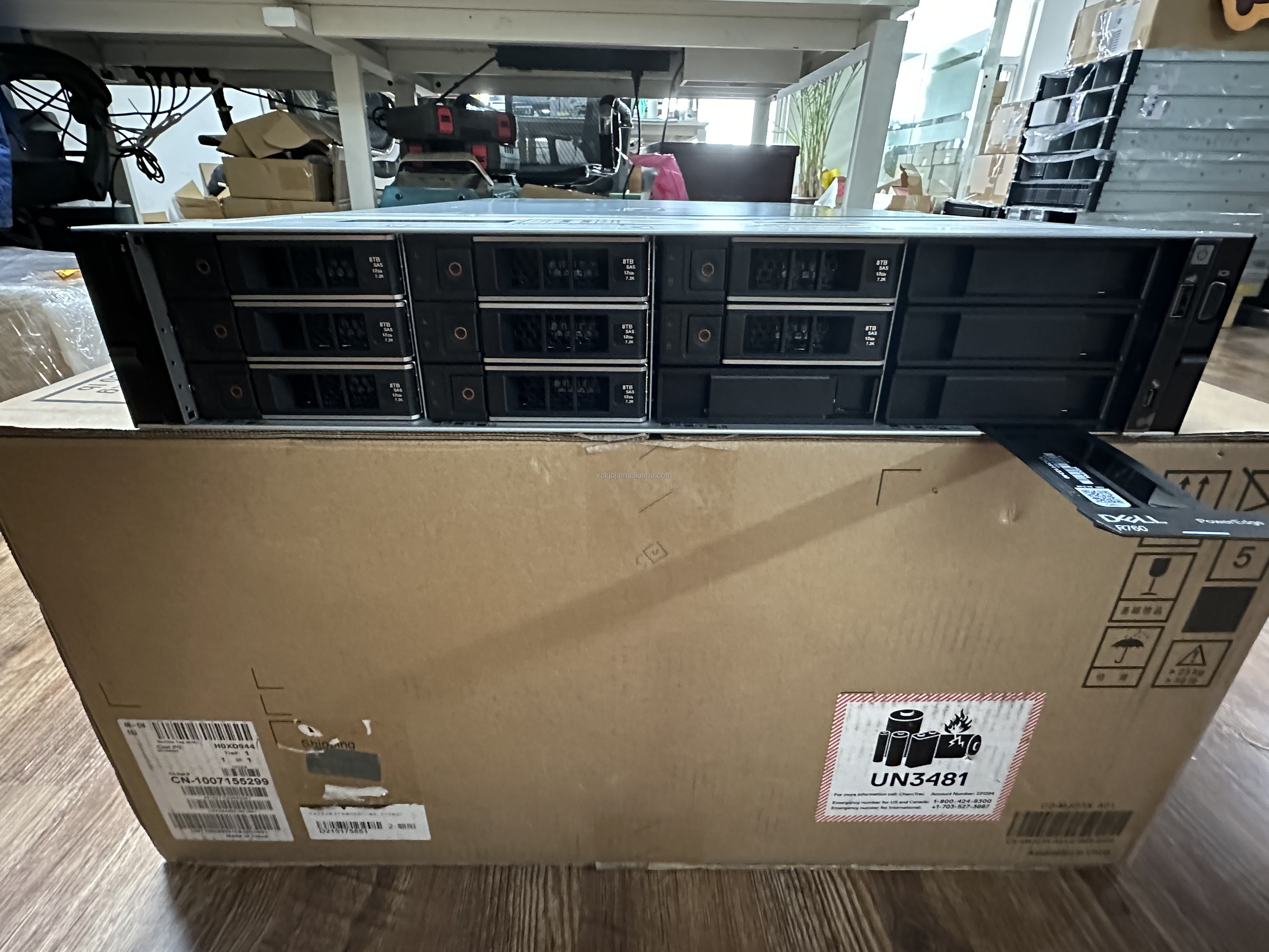 Original Dells PowerEdge 2u X86 Intel Cpu Server R740 R740XD R750 R750XS R760 R760XS R760XD R760XA Gpu Ai Storage Rack Server
