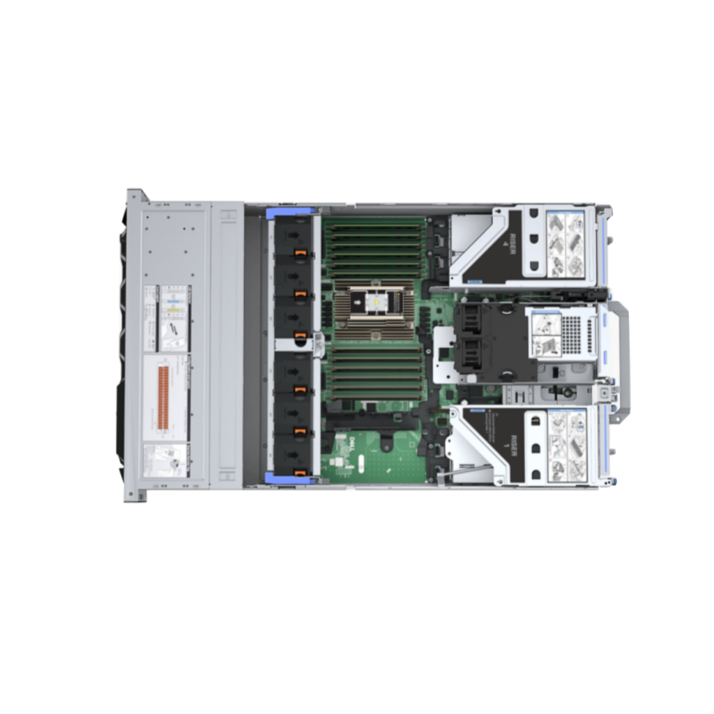 2025 Wholesale Cheap Dells R750xs R760 R7615 R740 R6515 R750 R7615 R320 D Ell PowerEdge 1U 2U Computer Ai Rack Server Price
