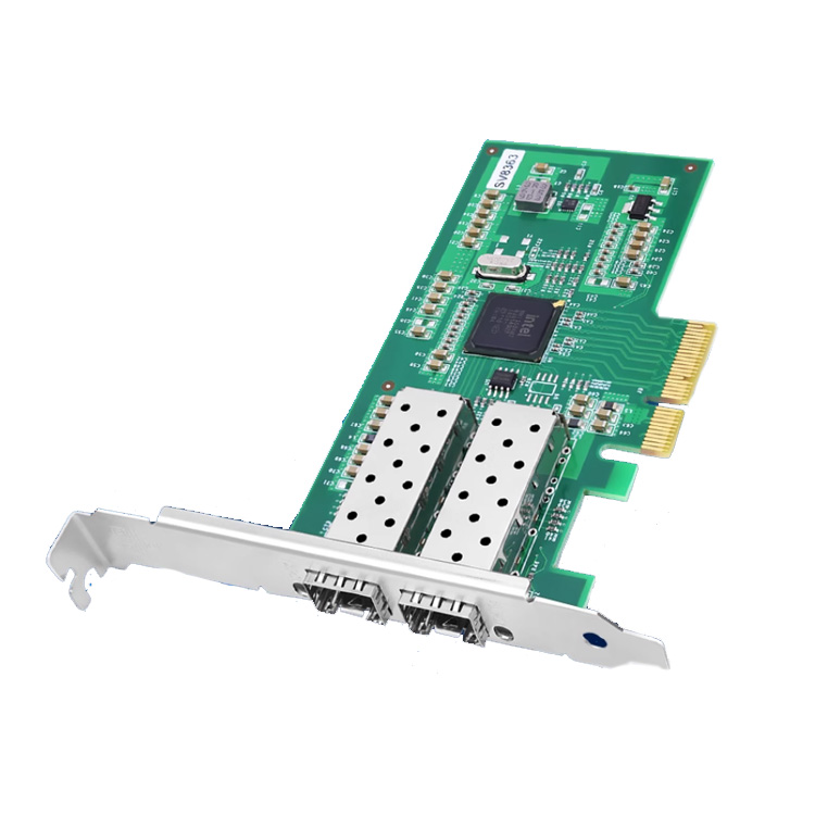 OEM Intel 2/4 Port I350-F2 I350-T2 V2 I350-T4V2 PCI 1GbE/100Mb/10Mb Wired Network Interface Card for Server Stock