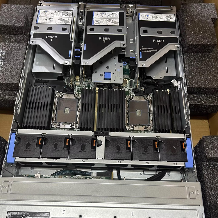 Original Intel Xeon X86 2U Dells EMC PowerEdge R750 R750XA R750XS Colud Rack Mount Server with 2.5"/3.5" Server Cabinet