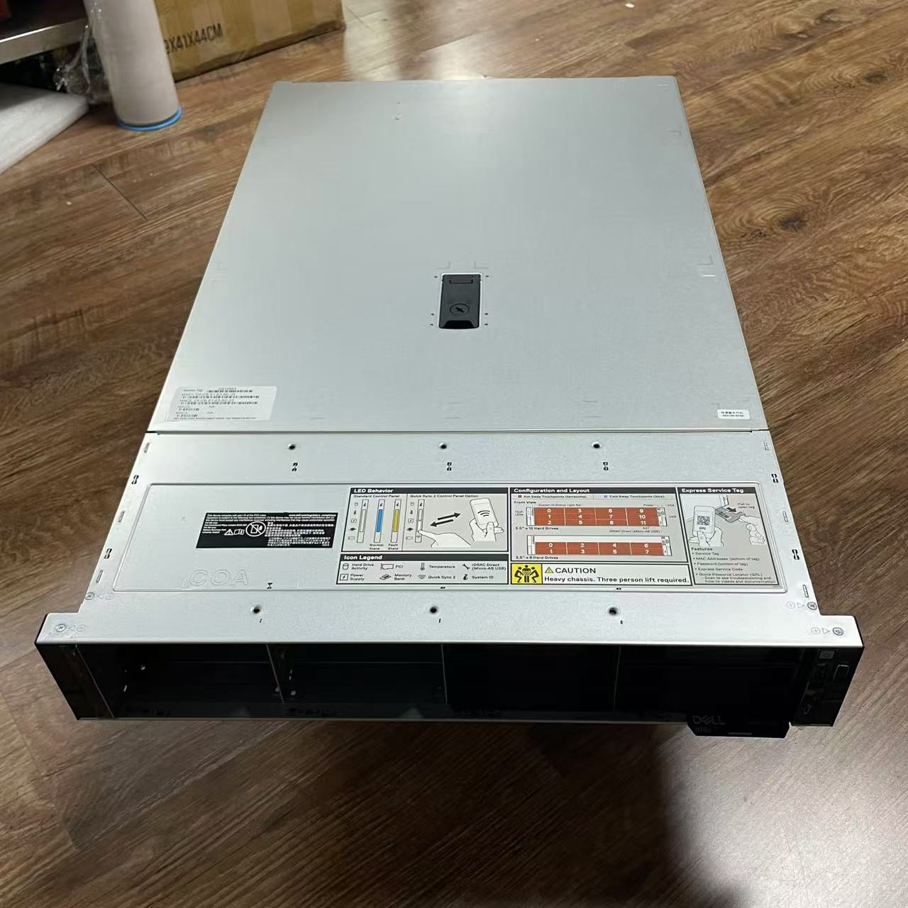 R740xd Rack Server with 750W Power Supply NTP NAS Storage Hourly Priced Red Network Services