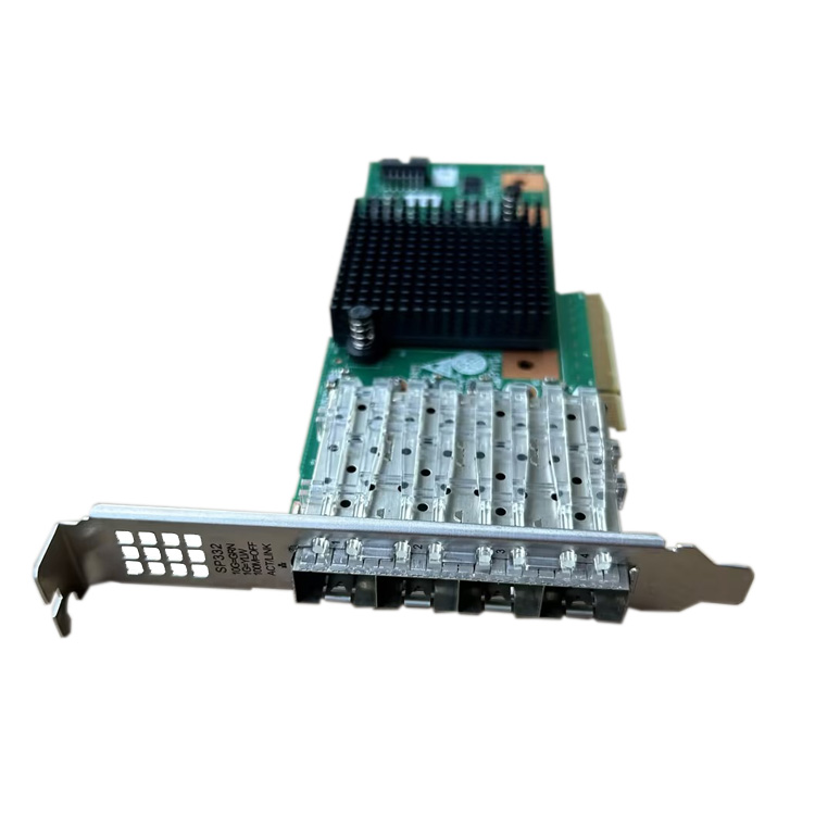 Intel Ethernet Network Adapter Internal Wired 2/4 Port X710 X710-da2 X710-T2L X710-da4 10/25Gb PCI Network Card for Server