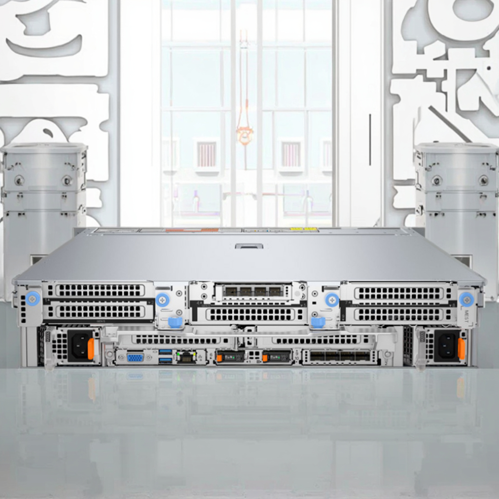 New Intel Xeon 6 P-core Processor Dells EMC PowerEdge R770 2U DDR5 AI Reasoning GPU Server for Sale