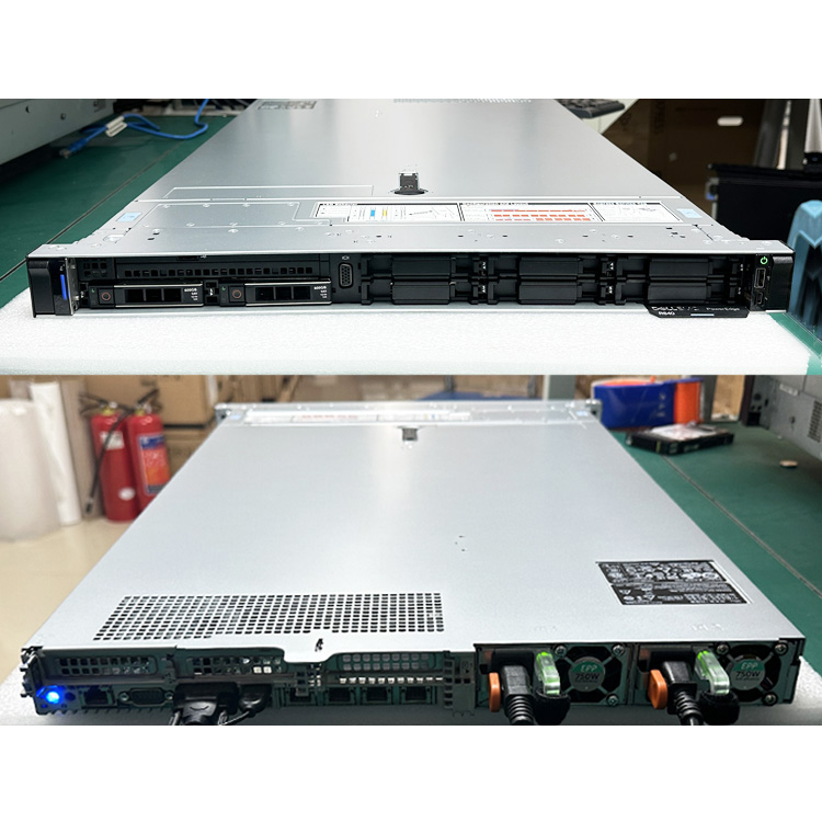 Original Intel Xeon Platinum 8200 Series Storage Server High Speed Dells EMC PowerEdge R640 1U Data Center Rack Server