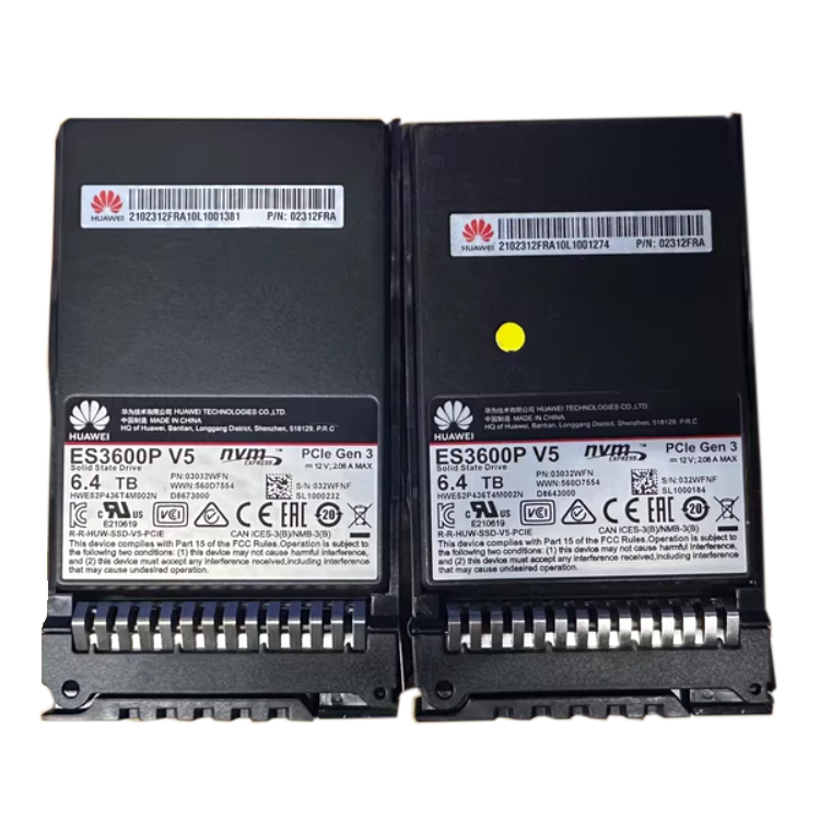 For Huawei ES3600P V5 Cheap NVME U.2 PCIe GEN4 Mixed Server SSD Solid State Drive 6.4T Internal New for Wholesale