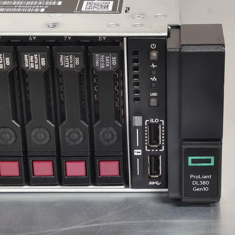 Refurbished/Used/New Intel Xeon Bronze 3100 Series Processors 2U 2-Socket 2.5/3.5 Inch HPE ProLiant DL380 Gen10 Rack Server