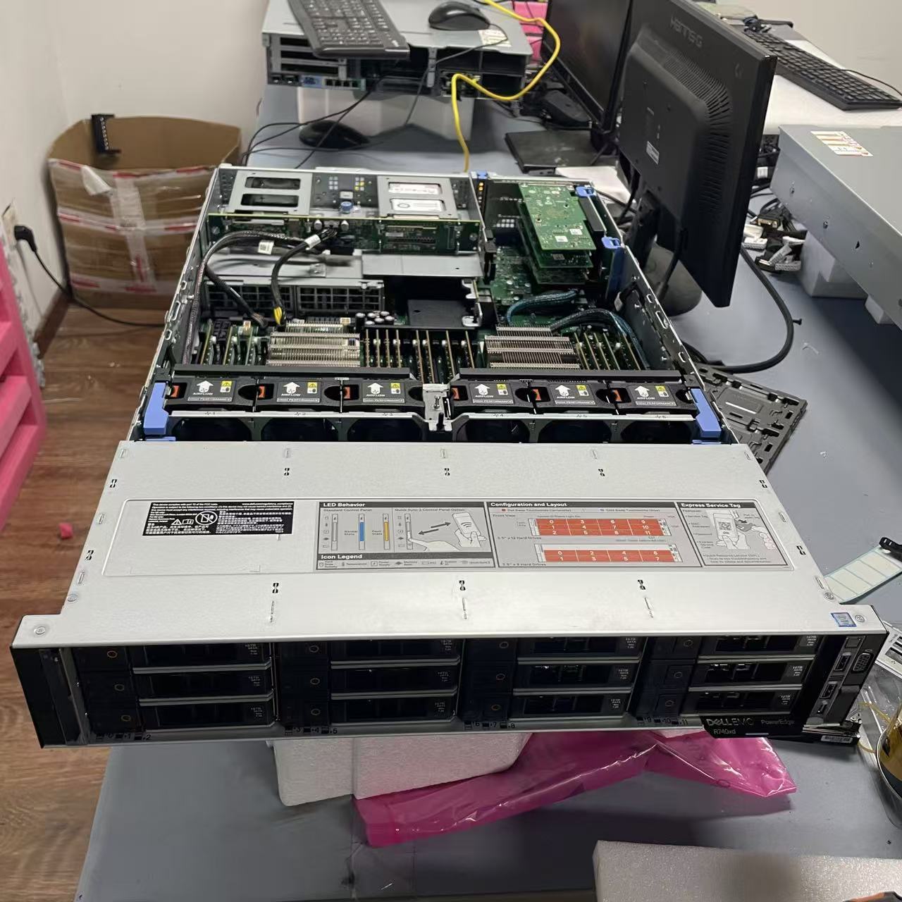 Hot Sale Original Rack Servers PowerEdge R740 R740xd Intel Xeon Network Rack Server With Good Price