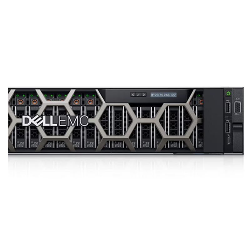 Hot Sale Dells PowerEdge R740 Server Customization 2 X Intel Processor/RAM 64GB/HDD 1.2TBx2 D Ell Server R740