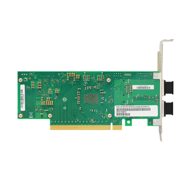 Hot Sale OEM Intel 2/4 Port E810-CQDA2 XXVDA2 XXVDA4 PCIe4.0 10Gbps Internal PCI Network Interface Card for Server
