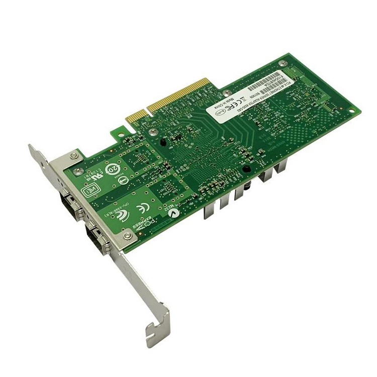 Intel 2/4 Port X520 Series X520-DA1 X520-DA2 X520-SR2 PCIE 10/25/100Gb Internal Server Network Adapter Card for All Brands PCIe